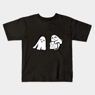 Ghost Giving Support to a Friend Kids T-Shirt